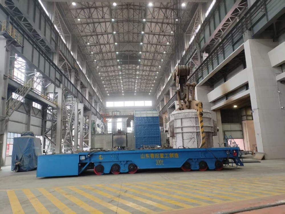 顺利交付 300t 超级电容电动平车